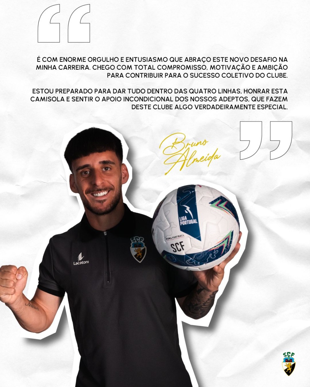 Bruno Almeida já é Farense!