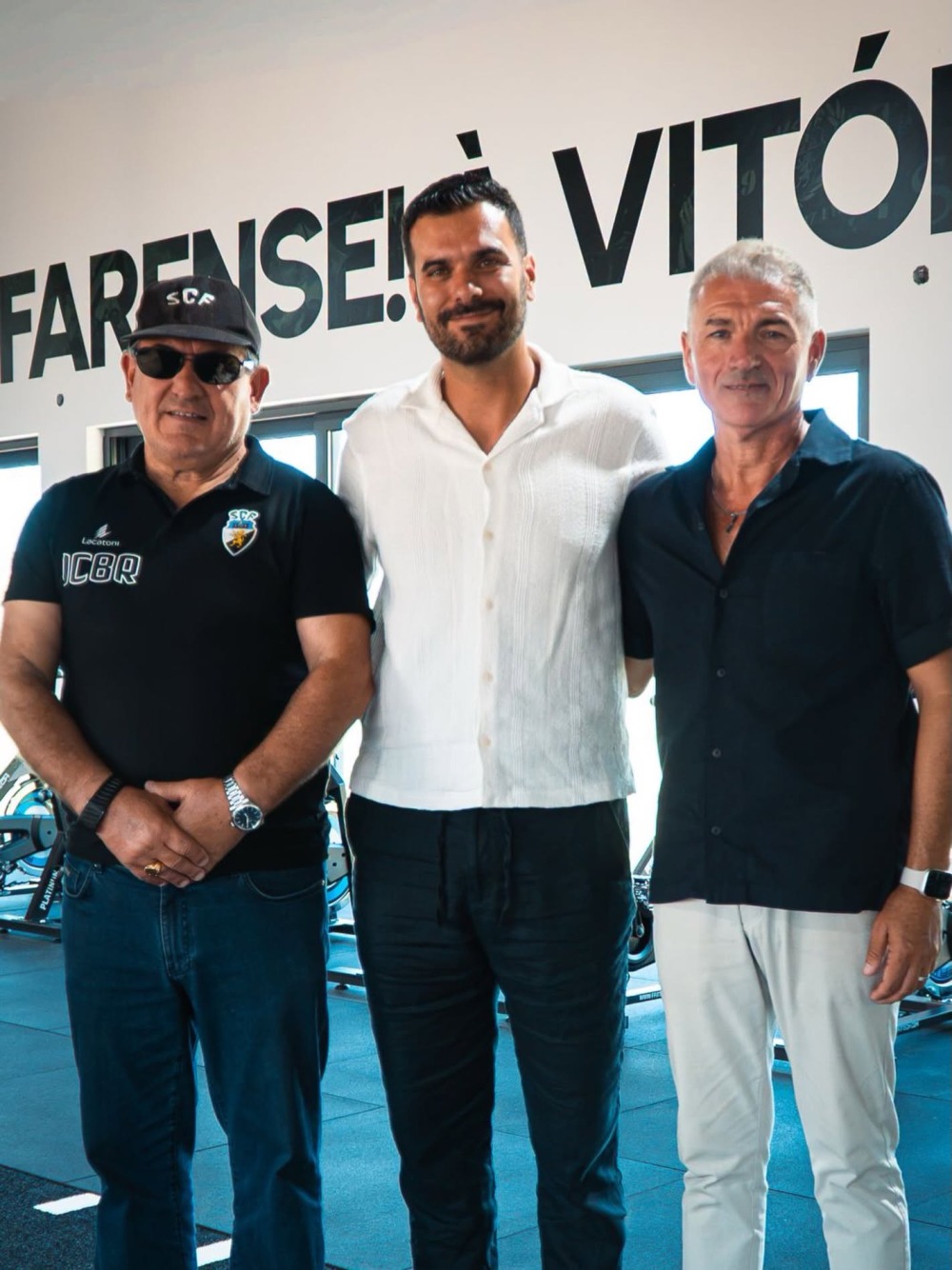 CARLOS DELGADO É O DIRETOR DESPORTIVO DO SC FARENSE.