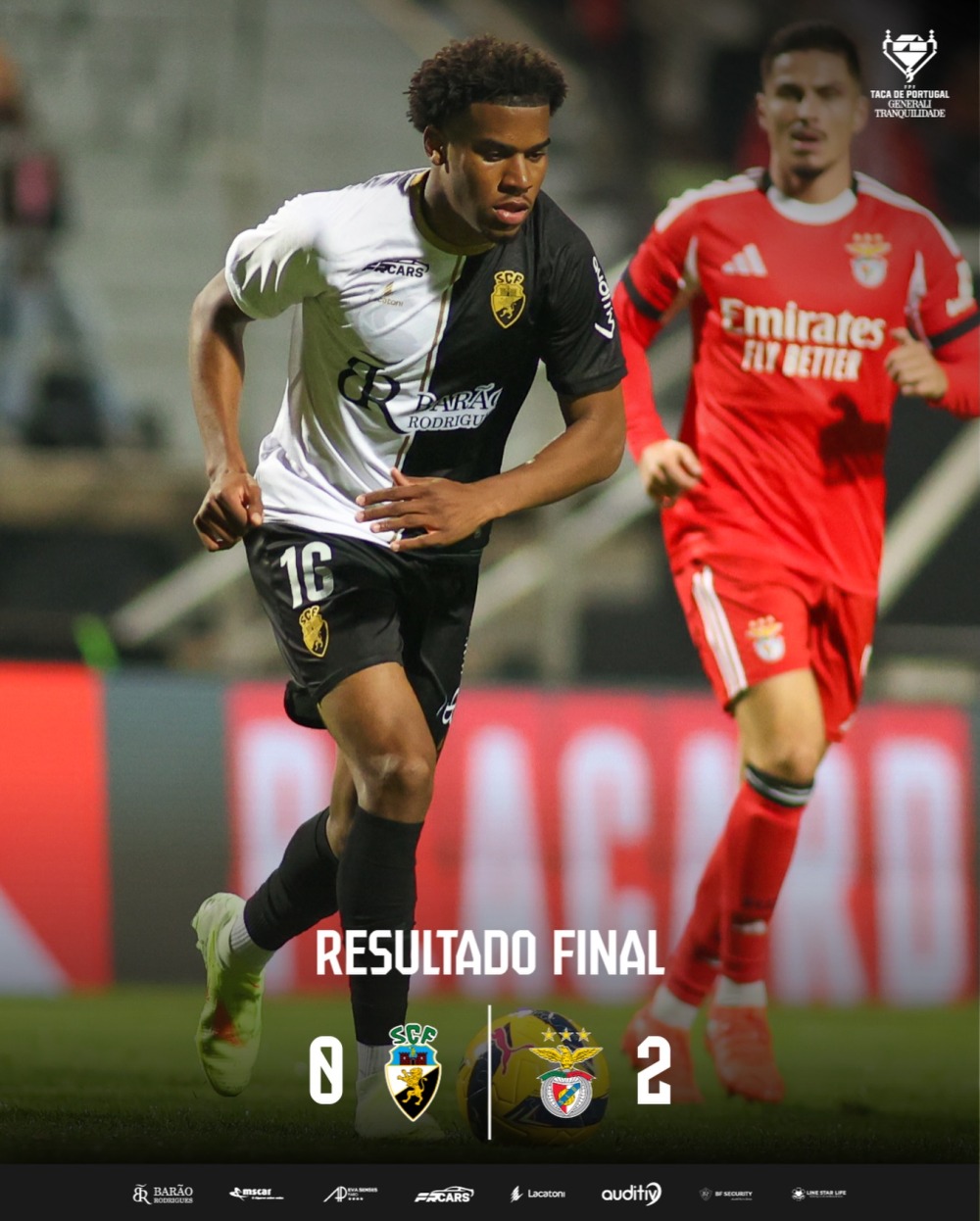 RESULTADO FINAL - 5ª ELIM. TAÇA DE PORTUGAL