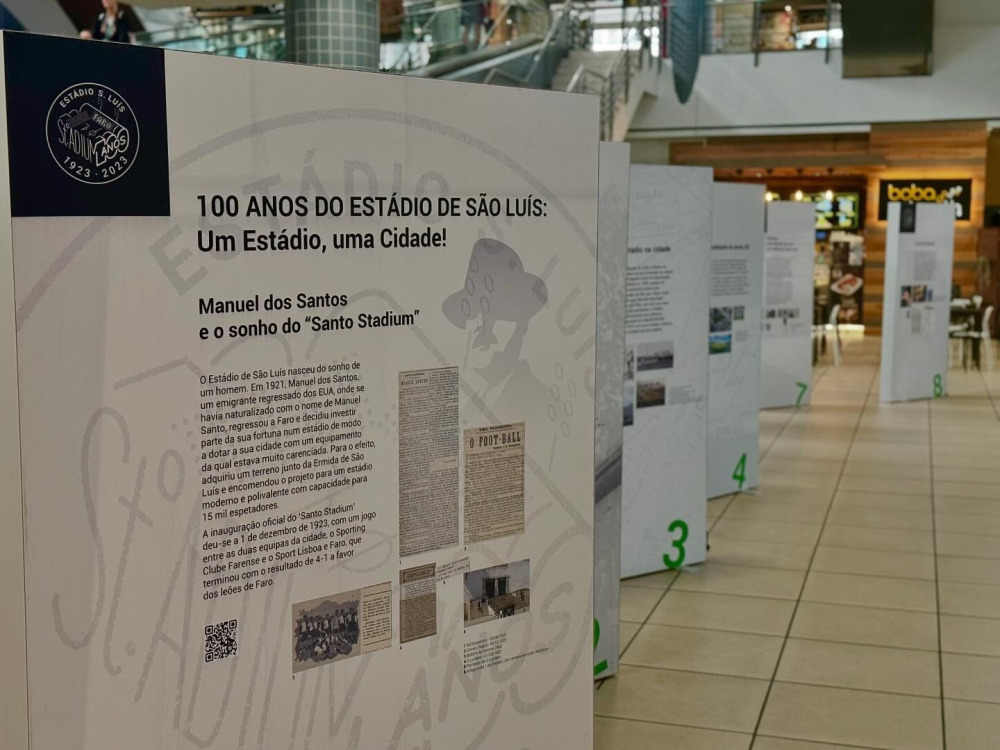 Exposição “Um estádio, uma cidade! 100 anos do Estádio de São Luís”