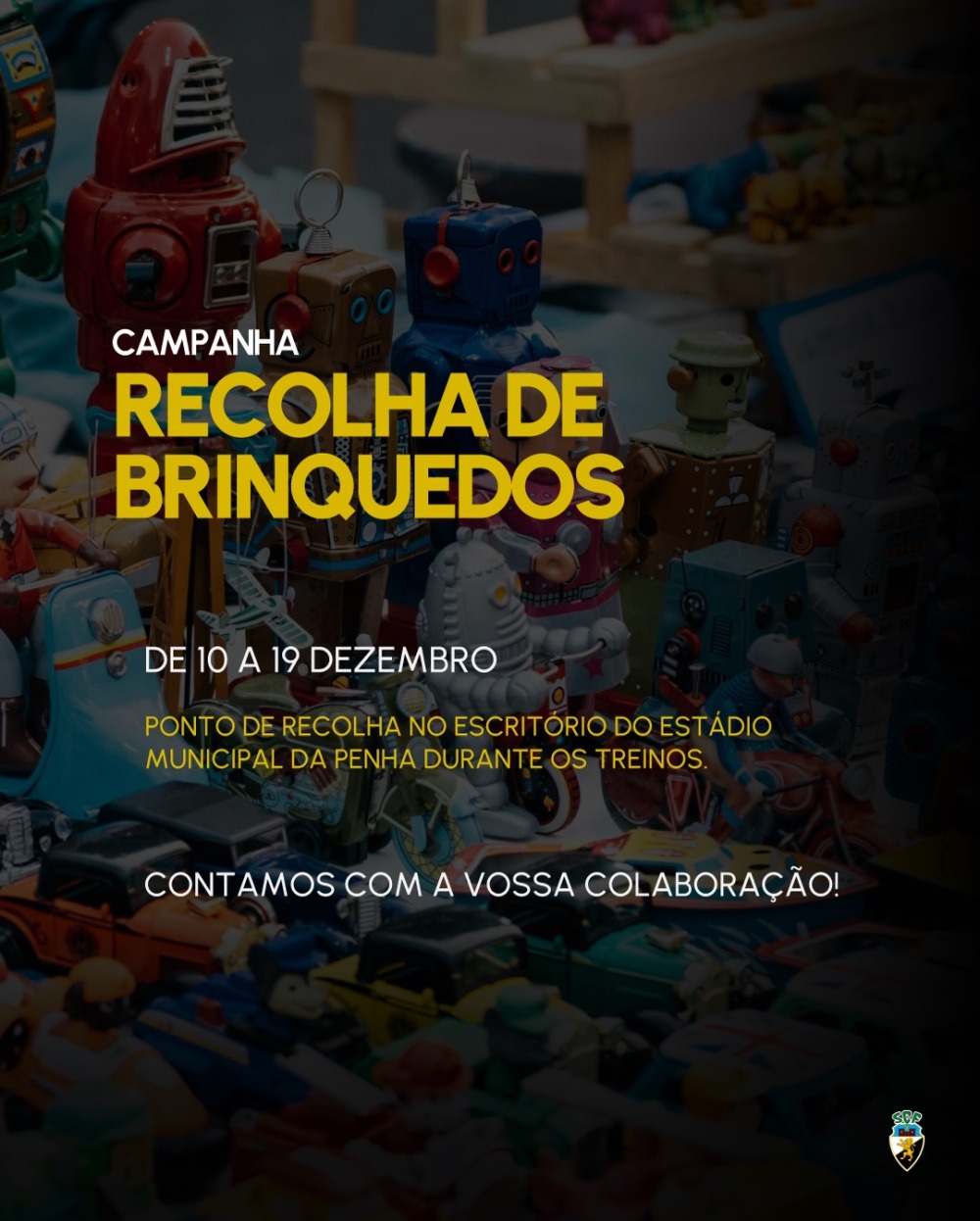CAMPANHA - RECOLHA DE BRINQUEDOS
