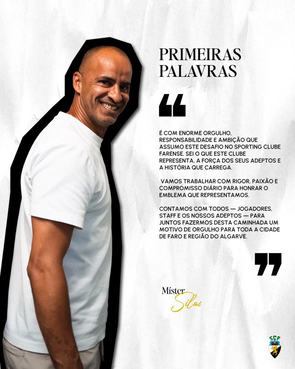 BEM-VINDO MISTER!