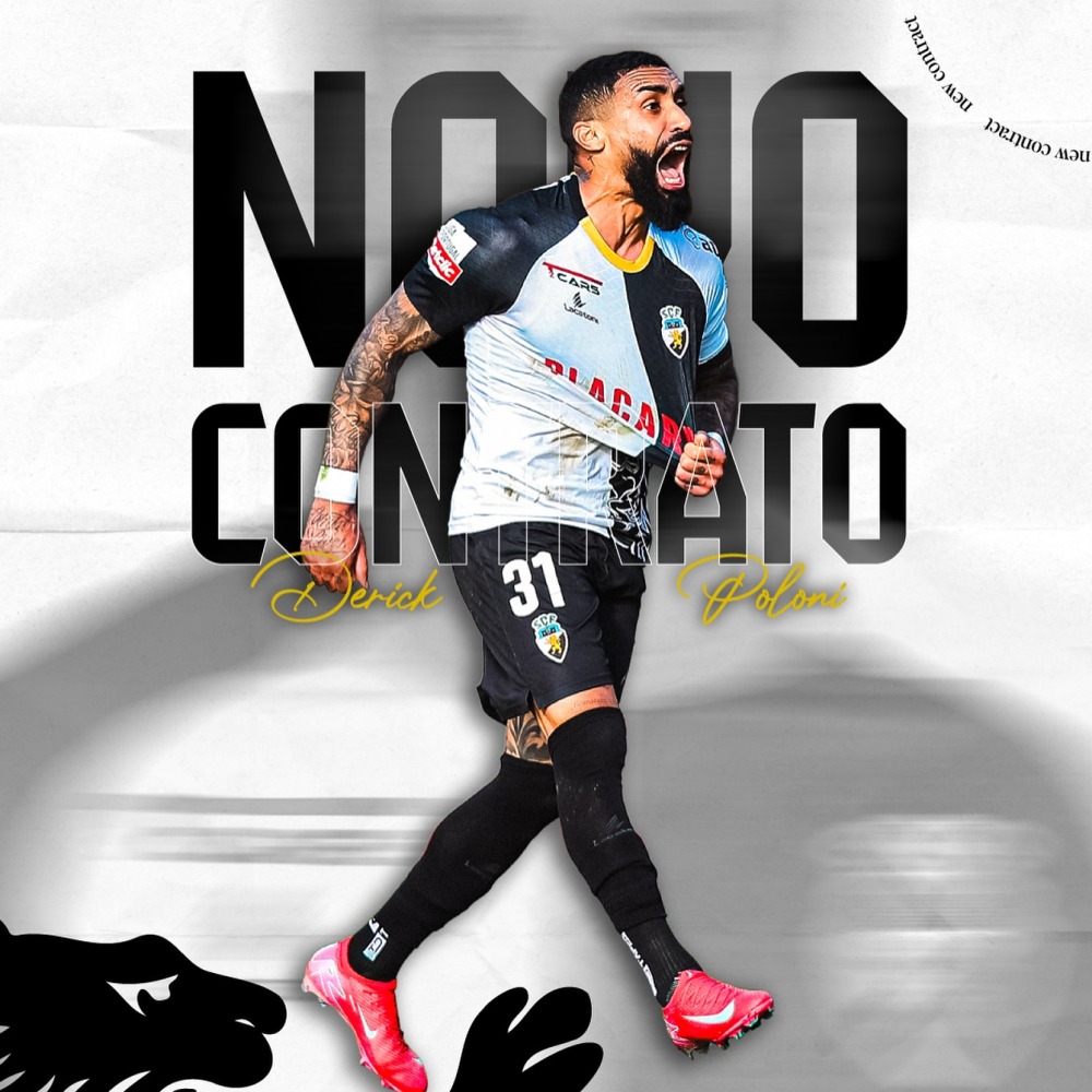 Poloni continua a vestir de preto e branco!