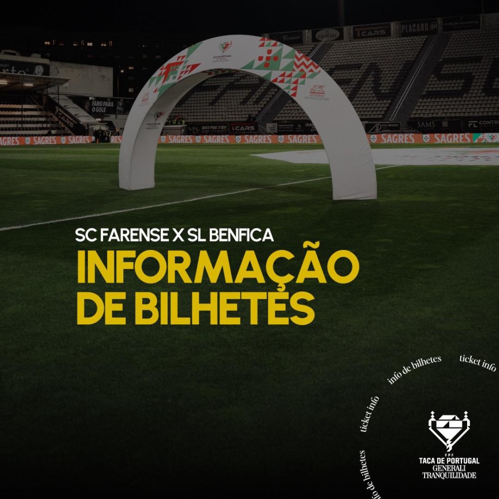 Informação de Bilhetes | Taça de Portugal - 5ª Eliminatória