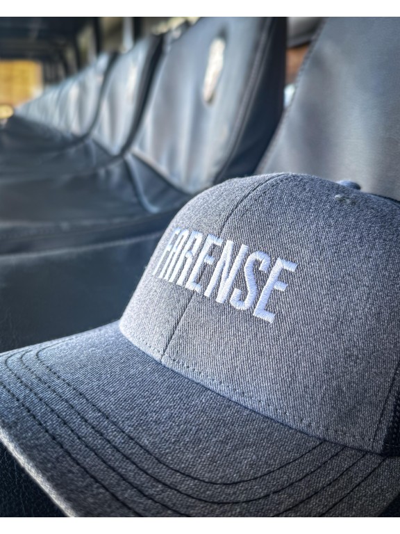 Boné "FARENSE" Trucker (Cinza e Preto)